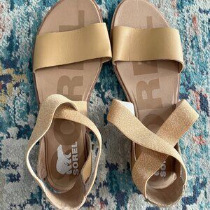 Sorel Women’s Sandals – Size 11 (EU 42) – Tan/Natural – NWOT